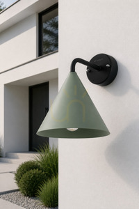 Outdoor wall light NORLYS Sigrid 236CO E27, copper, bulb not included small 5