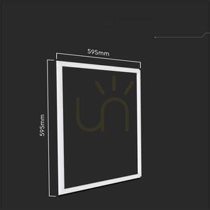 V-TAC 45W 60x60 LED Panel, 48W, SAMSUNG CHIP, LED Frame, CCT, LIFUD Driver VT-6448CCT, 4800 lm small 1