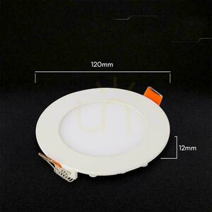 V-TAC PRO SLIM 6W LED CREE CHIP Recessed Downlight, Round, 120x12mm, CCT VT-607CCT, 480 lm, 6-Year Warranty 3 V-TAC PRO SLIM 6W LED CREE CHIP Recessed Downlight, Round, 120x12mm, CCT VT-607CCT, 480 lm, 6-Year Warranty small 3