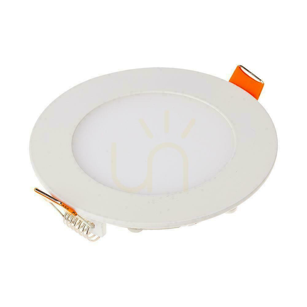 Check V-TAC PRO SLIM 6W LED CREE CHIP Recessed Downlight, Round, 120x12mm, CCT VT-607CCT, 480 lm, 6-Year Warranty V-TAC PRO SLIM 6W LED CREE CHIP Recessed Downlight, Round, 120x12mm, CCT VT-607CCT, 480 lm, 6-Year Warranty
