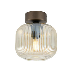 Salvia Brown Ceiling Light, 1 Xe14 small 4