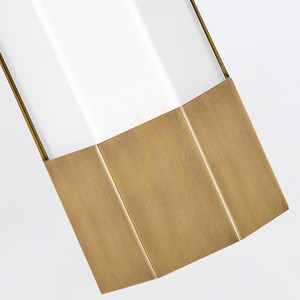 Large LED wall lamp Facet 61 cm - Classic brass Quintiesse small 5
