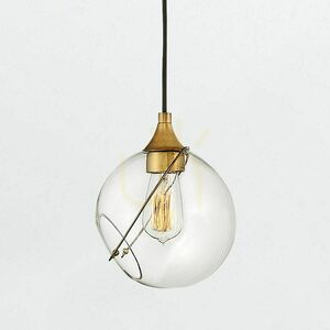 Small Skye pendant lamp 20 cm - classic brass Quintiesse small 1