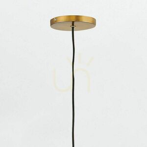Small Skye pendant lamp 20 cm - classic brass Quintiesse small 2