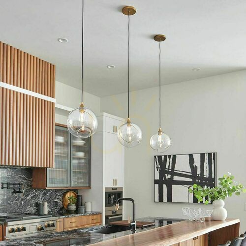 Check Small Skye pendant lamp 20 cm - classic brass Quintiesse