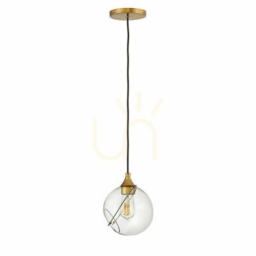 Check Small Skye pendant lamp 20 cm - classic brass Quintiesse