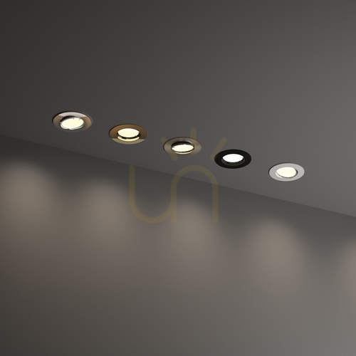 Check Recessed Luminaire Ideallux Swing White GU10 083179