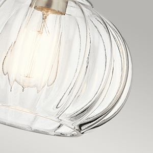 Riviera 1 Light Brushed Nickel Pendant Elstead KL-RIVIERA-P-A small 3