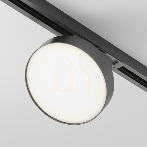 Check Maytoni ZON TR043-1-12W3K-B black LED track spotlight 12 W 3000 K