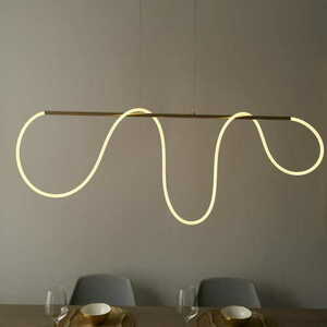 Endon Attalea Brass White LED Pendant Light 97629 small 4