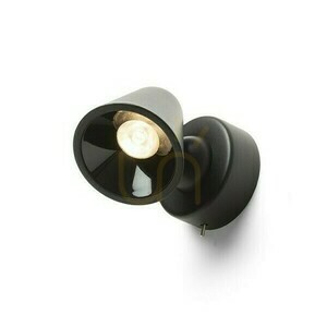 Stig wall lamp Black 230 V Led 5.6 W 34° 3000 K small 1