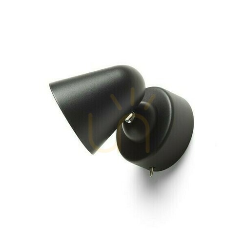 Check Stig wall lamp Black 230 V Led 5.6 W 34° 3000 K