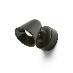 Stig wall lamp Black 230 V Led 5.6 W 34° 3000 K small 0