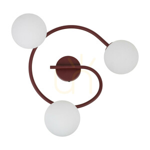 Ilsa Burgund Ceiling Light 3 Xg9 small 6