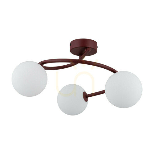 Check Ilsa Burgund Ceiling Light 3 Xg9