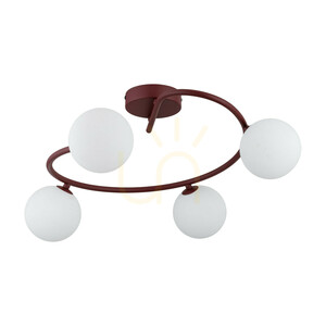 Ilsa Burgund Ceiling Light 4 Xg9 small 7