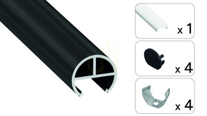 TEKKNI BOVL Set, Black, Frosted Shade, 3 m small 1