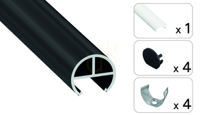 TEKKNI BOVL Set, Black, Frosted Shade, 3 m small 1