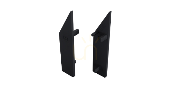 Check TEKKNI LUND T1 Black Right-Hand End Cap TEKKNI LUND T1 Black Right-Hand End Cap