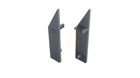 Check TEKKNI LUND T1 Gray Right-Hand End Cap TEKKNI LUND T1 Gray Right-Hand End Cap