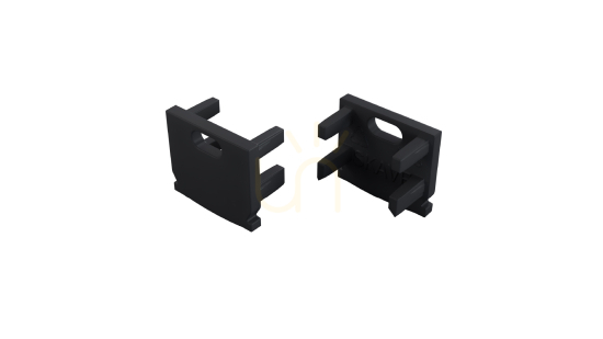 Check TEKKNI SKAVE Black End Cap TEKKNI SKAVE Black End Cap