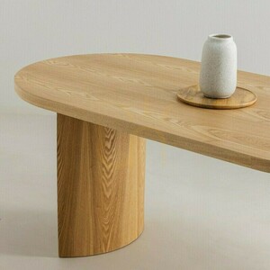 LILLAM 180 cm Oval Dining Table, Made of Ash Wood, by Nova Nook 2 LILLAM 180 cm Oval Dining Table, Made of Ash Wood, by Nova Nook small 2
