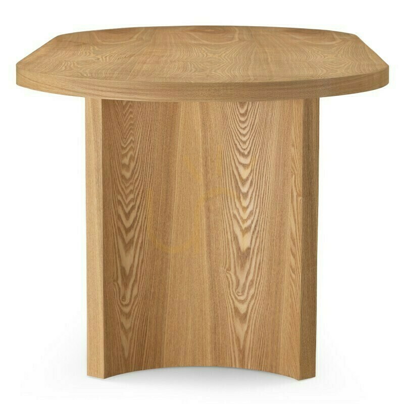 Show LILLAM 180 cm Oval Dining Table, Made of Ash Wood, by Nova Nook LILLAM 180 cm Oval Dining Table, Made of Ash Wood, by Nova Nook