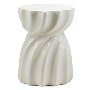 LOOM Side Table, 35 cm, Gray-Beige, Glossy, Nova Nook 0 LOOM Side Table, 35 cm, Gray-Beige, Glossy, Nova Nook small 0
