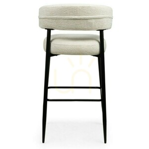 Set of 2 OSARIO bar stools in cream with black legs; minimum order quantity – 2 pieces Nova Nook 6 Set of 2 OSARIO bar stools in cream with black legs; minimum order quantity – 2 pieces Nova Nook small 6
