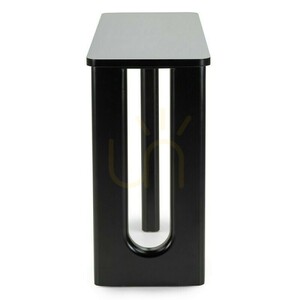 RICHI 120 cm Desk/Console, Black, with Nova Nook Arches small 2
