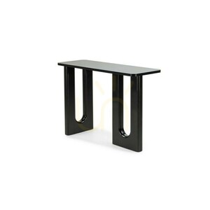 RICHI 120 cm Desk/Console, Black, with Nova Nook Arches small 3