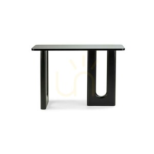 RICHI 120 cm Desk/Console, Black, with Nova Nook Arches small 0