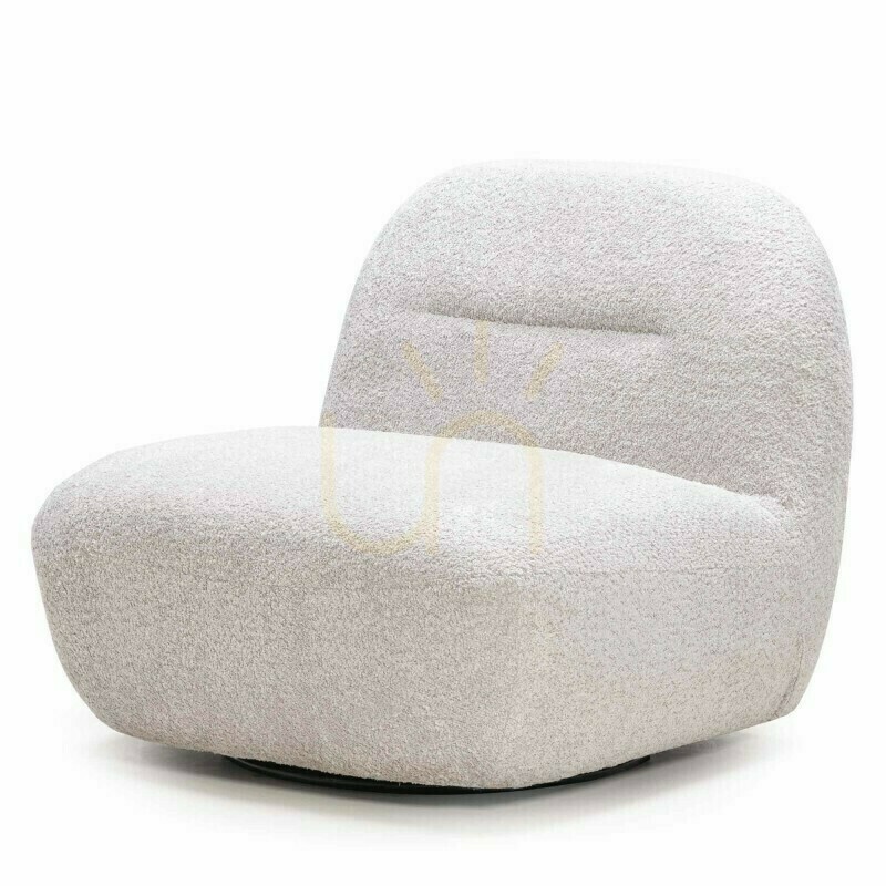 Display MOOM Armchair with Swivel Base, Gray-Beige Nova Nook MOOM Armchair with Swivel Base, Gray-Beige Nova Nook