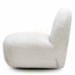 MOOM Armchair with Swivel Base, Gray-Beige Nova Nook 4 MOOM Armchair with Swivel Base, Gray-Beige Nova Nook small 4