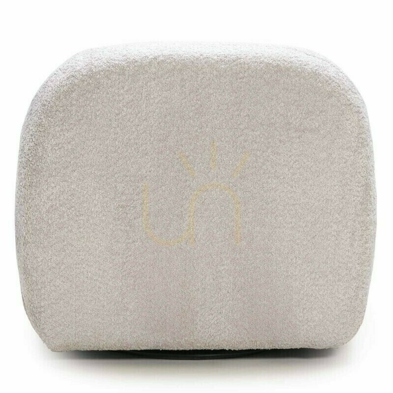 Preview MOOM Armchair with Swivel Base, Gray-Beige Nova Nook MOOM Armchair with Swivel Base, Gray-Beige Nova Nook