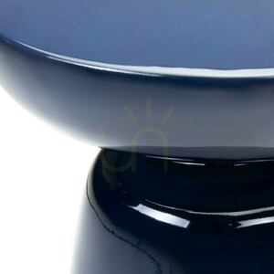 OGAN Side Table, 40 cm, Cobalt Blue, Glossy, Nova Nook small 3