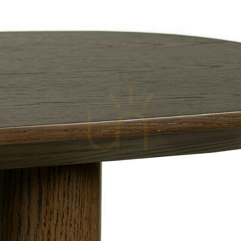 Show MIRA 120 cm Desk/Console, Dark Oak by Nova Nook MIRA 120 cm Desk/Console, Dark Oak by Nova Nook