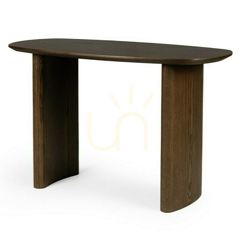 Check MIRA 120 cm Desk/Console, Dark Oak by Nova Nook MIRA 120 cm Desk/Console, Dark Oak by Nova Nook