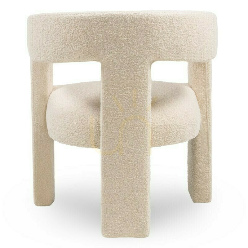 Preview LAUREN Armchair, bouclé fabric, beige Nova Nook LAUREN Armchair, bouclé fabric, beige Nova Nook