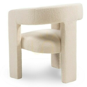 LAUREN Armchair, bouclé fabric, beige Nova Nook 8 LAUREN Armchair, bouclé fabric, beige Nova Nook small 8