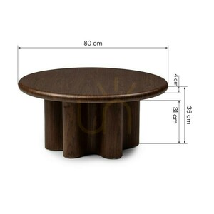 HALO Coffee Table, Dark Walnut by Nova Nook 4 HALO Coffee Table, Dark Walnut by Nova Nook small 4