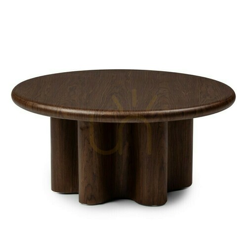 Check HALO Coffee Table, Dark Walnut by Nova Nook
