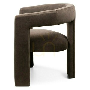 LAUREN "Chocolate Velvet" Lounge Chair by Nova Nook 4 LAUREN "Chocolate Velvet" Lounge Chair by Nova Nook small 4
