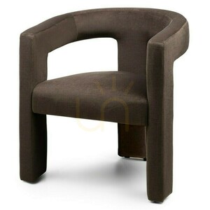 LAUREN "Chocolate Velvet" Lounge Chair by Nova Nook 5 LAUREN "Chocolate Velvet" Lounge Chair by Nova Nook small 5