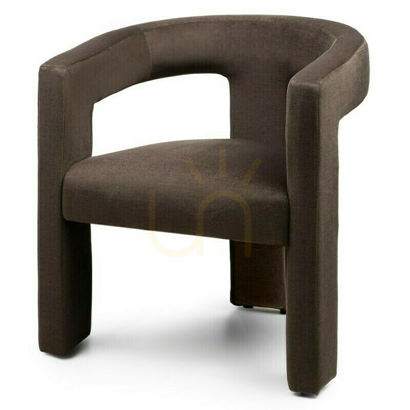Check LAUREN "Chocolate Velvet" Lounge Chair by Nova Nook LAUREN "Chocolate Velvet" Lounge Chair by Nova Nook