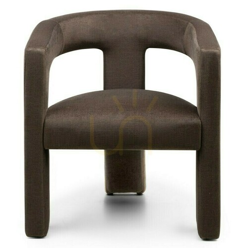 Check LAUREN "Chocolate Velvet" Lounge Chair by Nova Nook