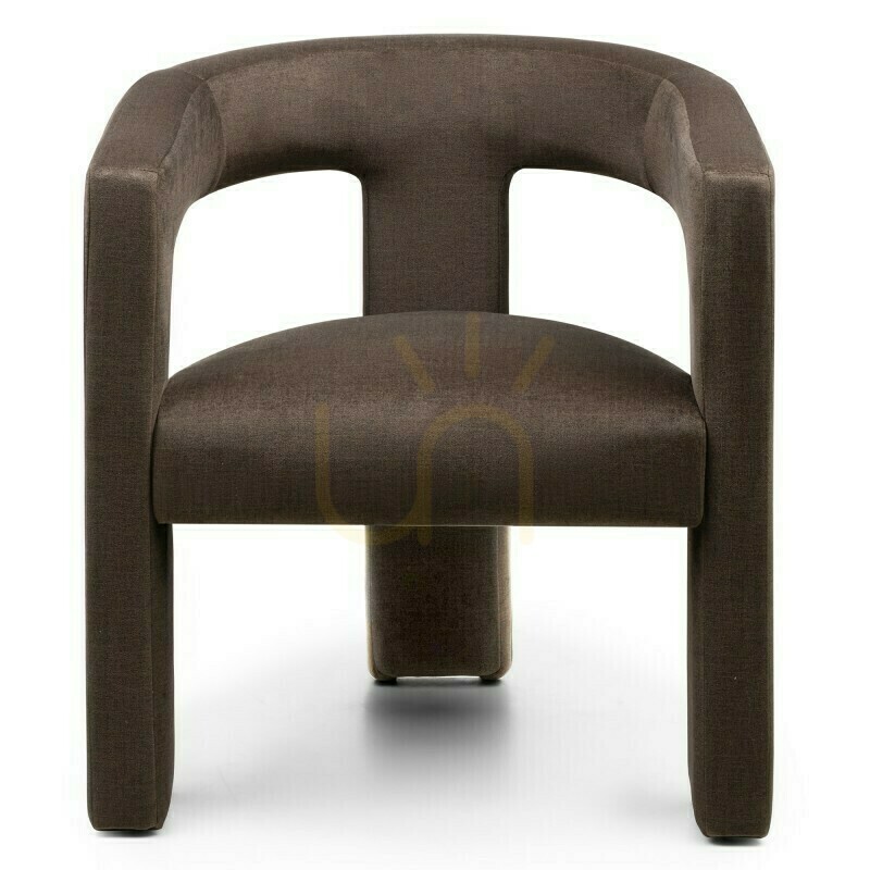 Check LAUREN "Chocolate Velvet" Lounge Chair by Nova Nook LAUREN "Chocolate Velvet" Lounge Chair by Nova Nook