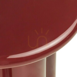 HALO Side Table, Burgundy-Brown, Glossy, Nova Nook 1 HALO Side Table, Burgundy-Brown, Glossy, Nova Nook small 1