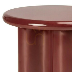 HALO Side Table, Burgundy-Brown, Glossy, Nova Nook 2 HALO Side Table, Burgundy-Brown, Glossy, Nova Nook small 2