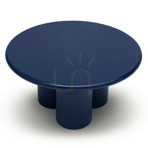 BURGUN 80 cm Coffee Table, Cobalt Blue, High-Gloss, Nova Nook 2 BURGUN 80 cm Coffee Table, Cobalt Blue, High-Gloss, Nova Nook small 2